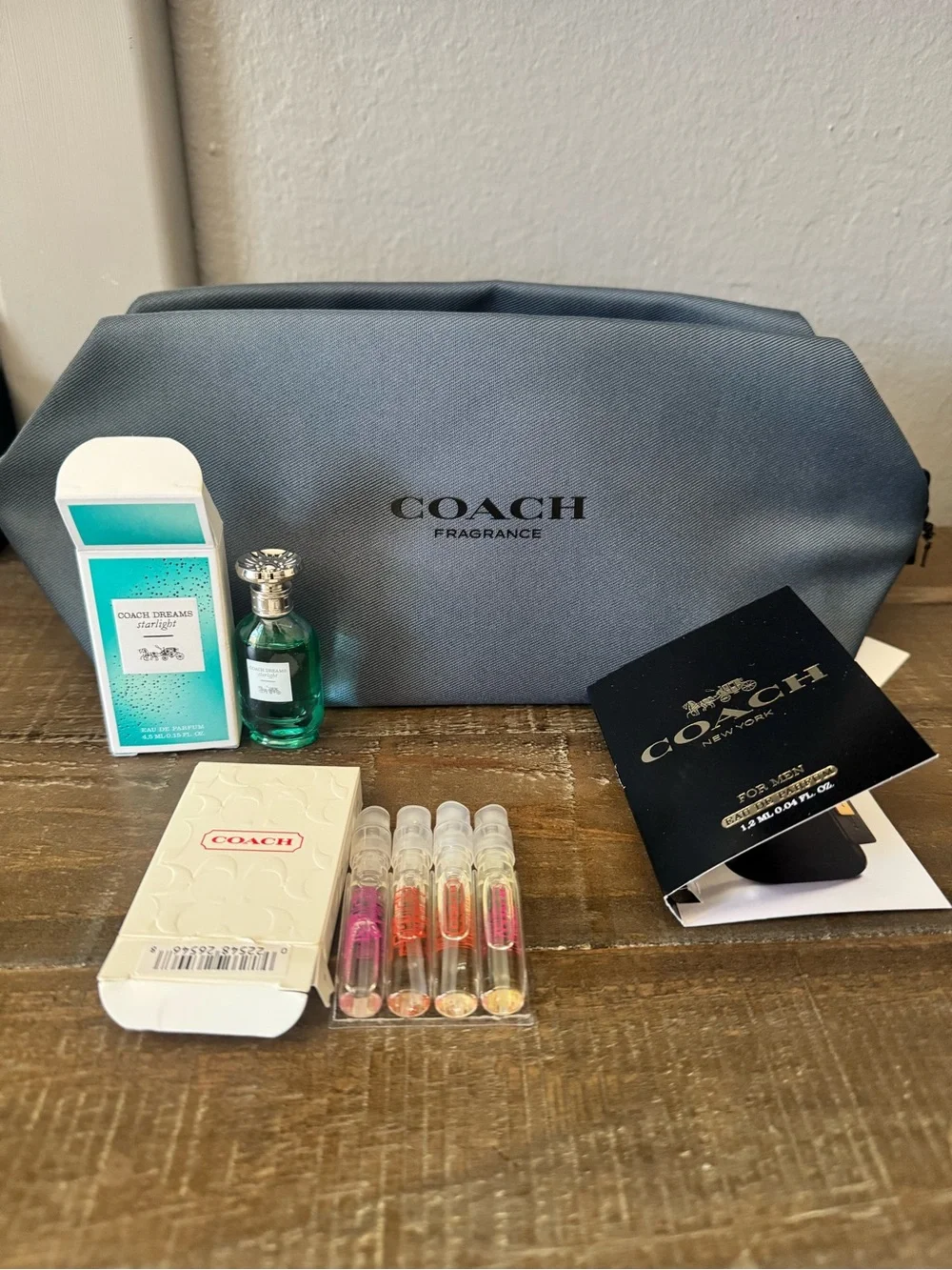 Coach Assorted Fragrances with Travel Pouch